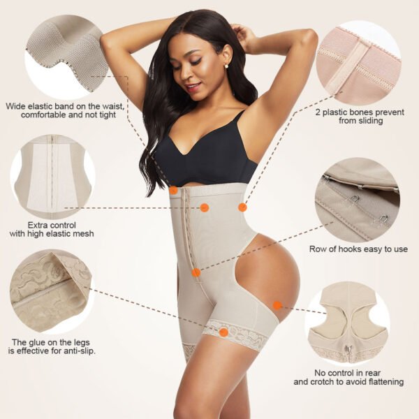 High Waist Open Butt Shaper - Image 5
